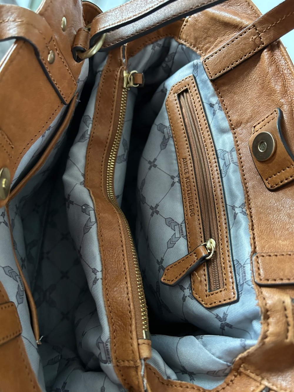 Aimee Kestenberg Buttery Soft Leather Satchel ✨ - Picture 9 of 14